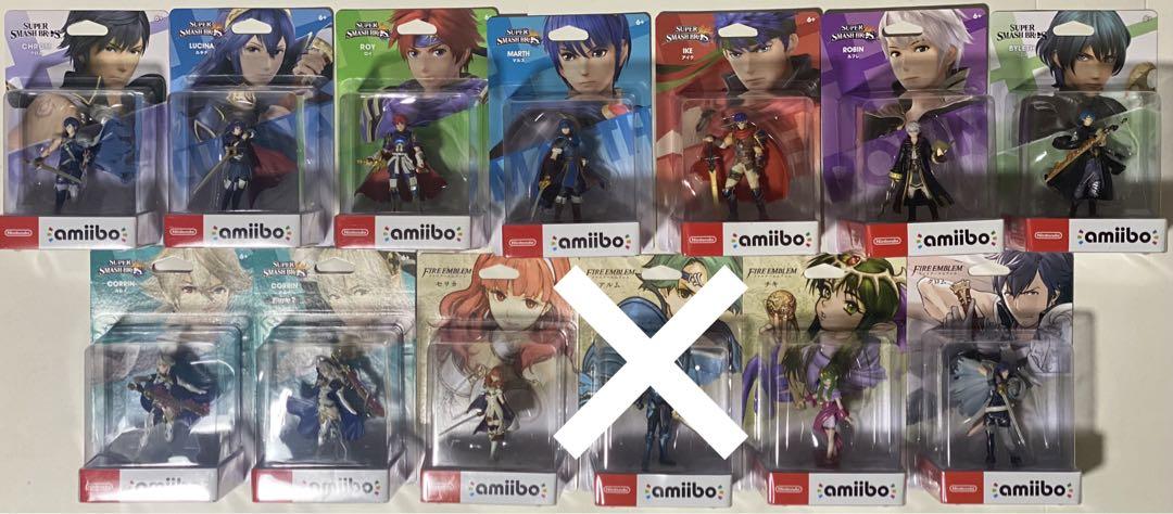 ファイアーエムブレム amiibo 12体 カムイ セリカ エンゲージ スマブラ