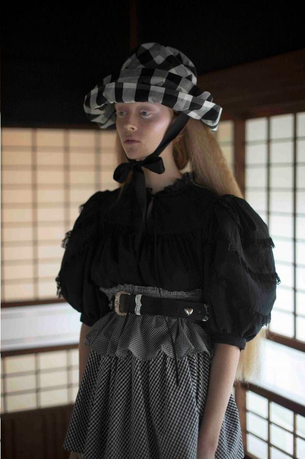 SIIILON チェック バケットハット 2019ss