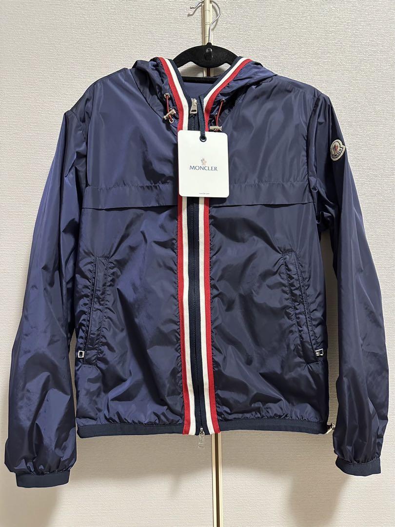 美品　MONCLER「ANTON」正規品　ネイビー　ナイロンジャケット