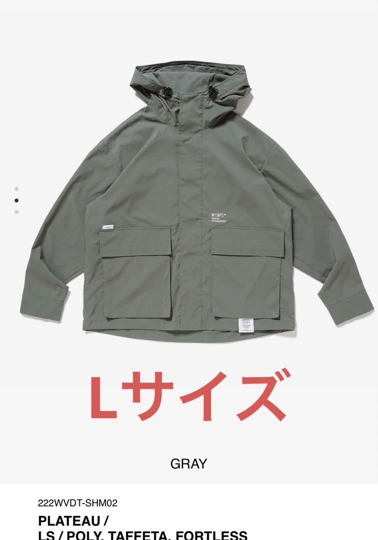 WTAPS PLATEAU/POLY.TAFFETA.FORTLESS GRAY