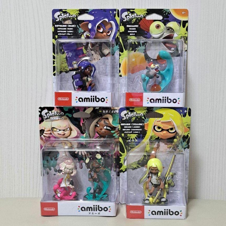 新品即納★amiiboスプラトゥーン 5体セット
