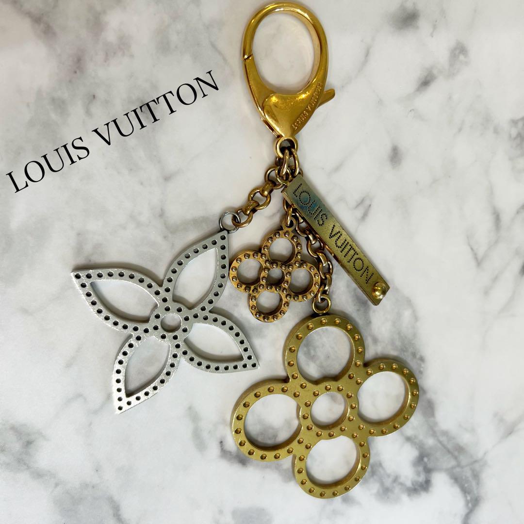 【ラッピング無料】 LOUIS VUITTON キーチャーム　ビジューチャーム キーホルダー