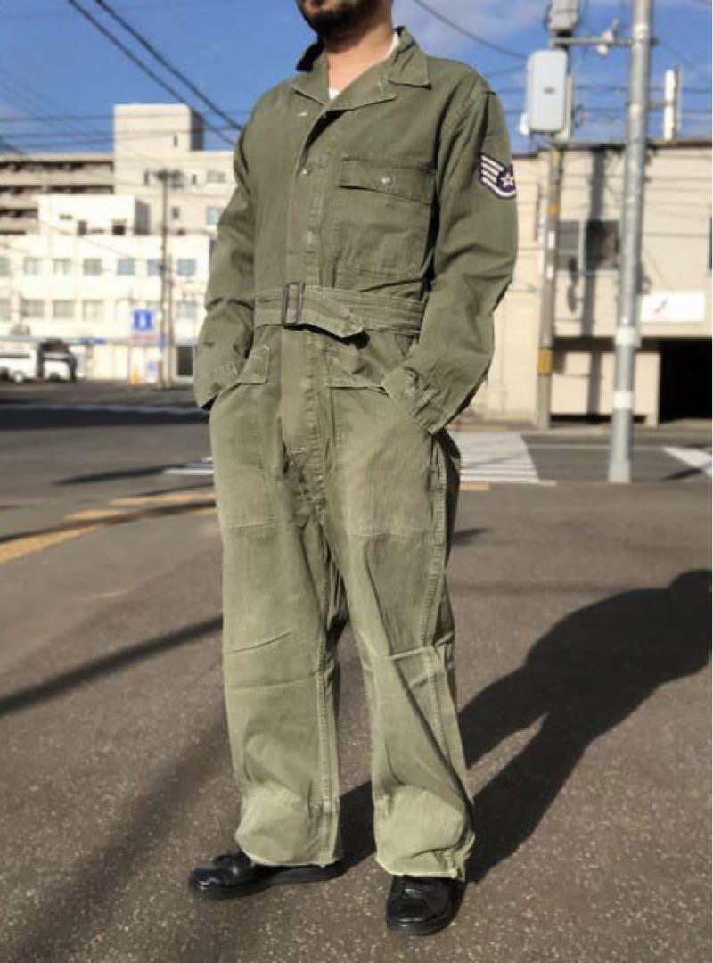 40's u.s.army m43 hbt オールインワン　つなぎ　ヘリンボーン
