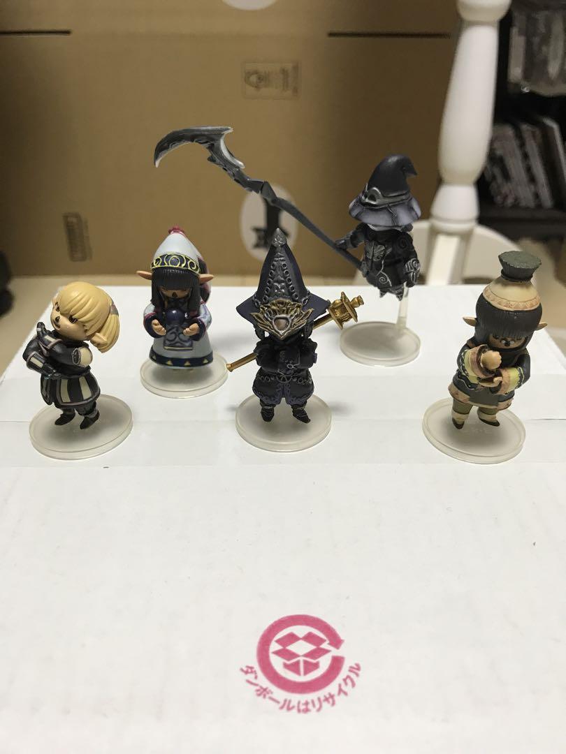 FF11　タルタルトレーディングアーツmini　5種SET