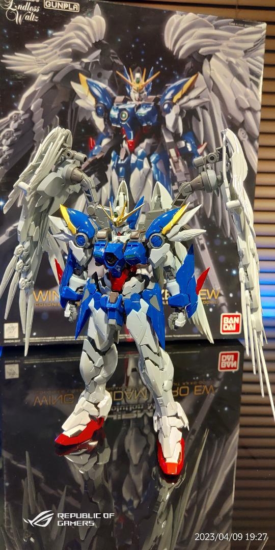 ハイレゾリューションモデル　ウイングガンダムゼロ EW　素組